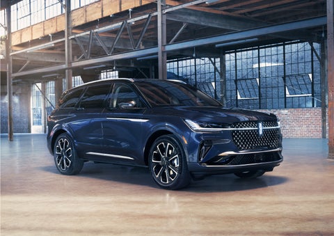 A 2024 Lincoln Nautilus® SUV is parked in an industrial space. | Angela Krause Lincoln of Alpharetta in Alpharetta GA