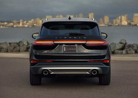 The rear lighting of the 2024 Lincoln Corsair® SUV spans the entire width of the vehicle. | Angela Krause Lincoln of Alpharetta in Alpharetta GA