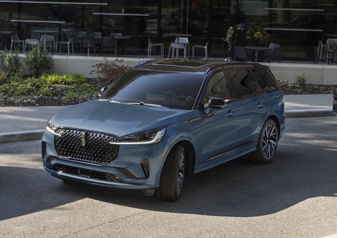 A 2026 Lincoln Black Label™ Aviator® SUV is shown with the available Special Edition Package. | Angela Krause Lincoln of Alpharetta in Alpharetta GA