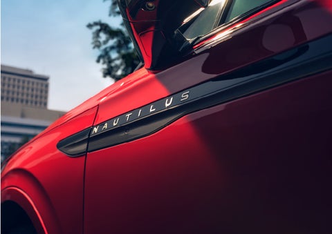 A side badge on the passenger door reads Nautilus. | Angela Krause Lincoln of Alpharetta in Alpharetta GA