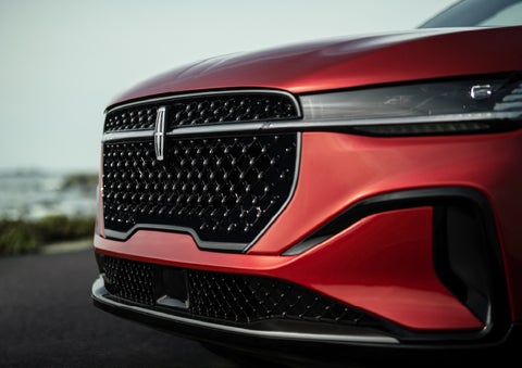 The sleek grille of a 2026 Lincoln Nautilus® SUV with the available Jet Appearance Package makes a bold statement. | Angela Krause Lincoln of Alpharetta in Alpharetta GA