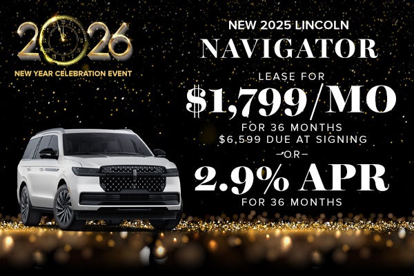 New 2025 Lincoln Navigator
