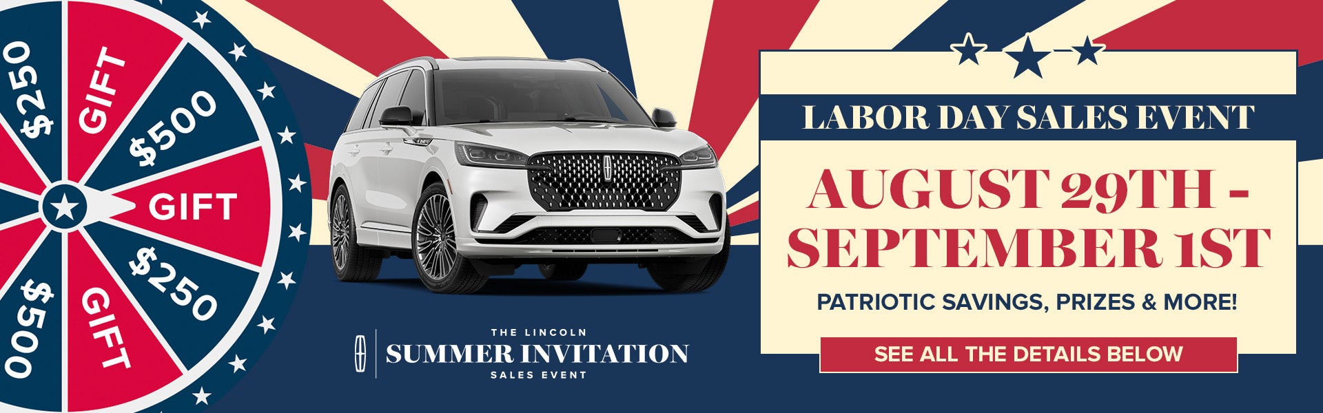 Labor Day Sales Event